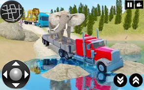 Wild Animal Transporter Truck  Screenshot 2