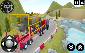 Wild Animal Transporter Truck  Screenshot 4