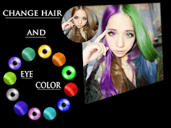 Hair And Eye Color Changer Ult  Screenshot 6