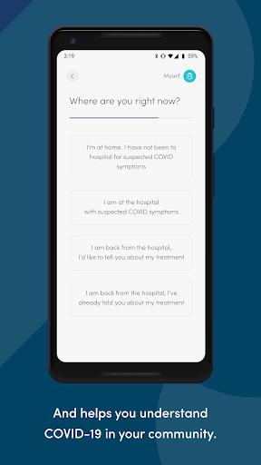 COVID Symptom Tracker  Screenshot 2