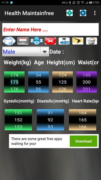 Health Maintain free  Screenshot 1