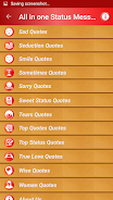 All Status Messages & Quotes  Screenshot 6