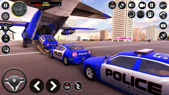 Police Car Transport Truck  Screenshot 5