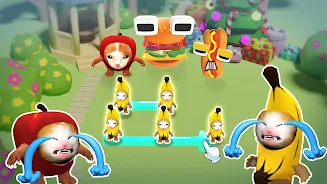 Merge Food Bananacat Cry  Screenshot 2