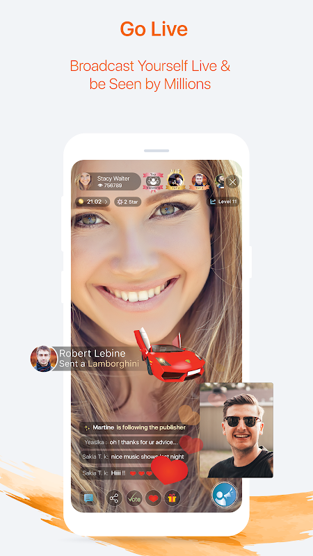 ringID - Live Broadcasting, Free Video Call & Chat  Screenshot 3