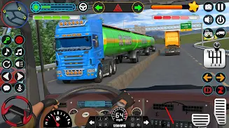 Oil Tanker Truck Driving Games  Screenshot 2