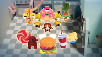 Merge Food Bananacat Cry  Screenshot 3