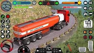 Oil Tanker Truck Driving Games  Screenshot 1