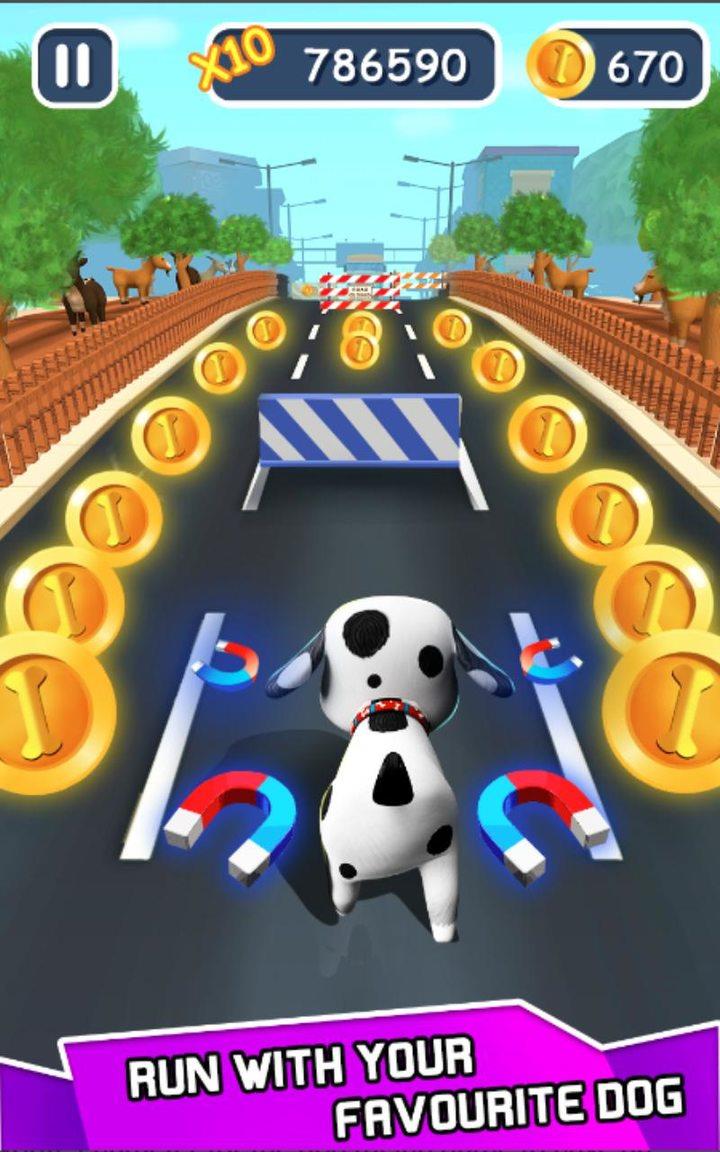 Dog Run Pet Runner Games 3D  Screenshot 1