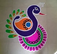 Peacock Rangoli Designs  Screenshot 2