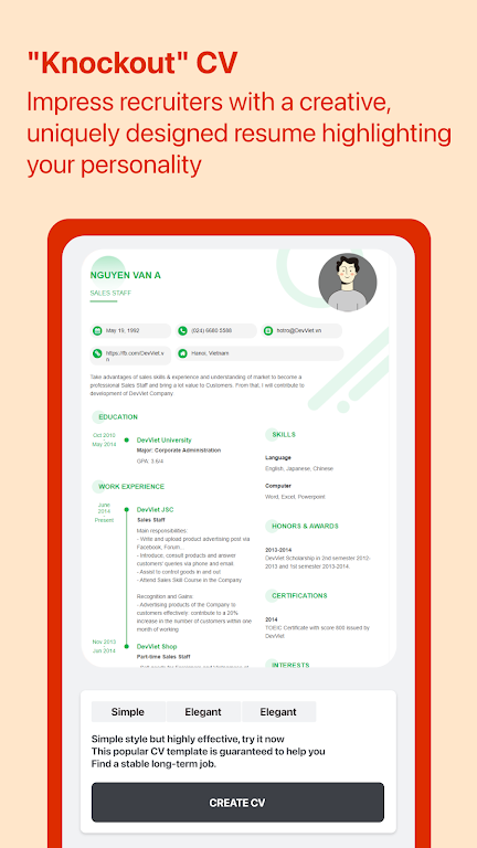 Cover Letter for Job App  Screenshot 3