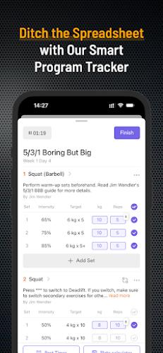 Boostcamp: Workout Plans & Log  Screenshot 2