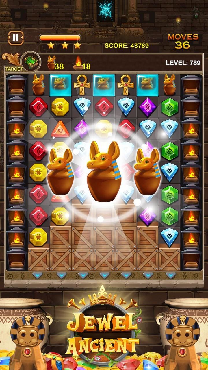 Jewel Ancient: find treasure in Pyramid  Screenshot 2