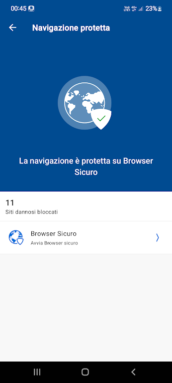 TIM Navigazione Sicura APP  Screenshot 3