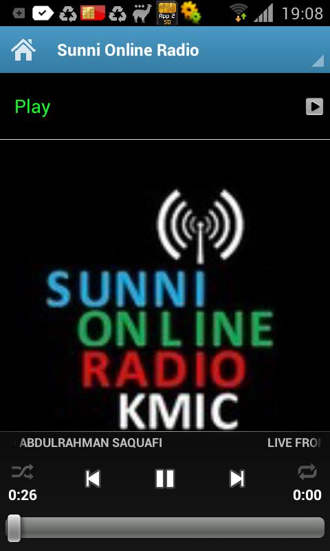 Sunni Online Radio  Screenshot 2