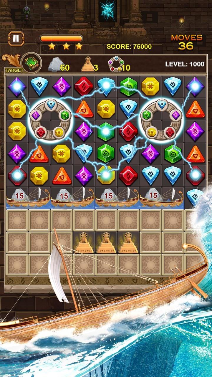 Jewel Ancient: find treasure in Pyramid  Screenshot 3