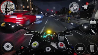 Highway Bike Riding & Racing  Screenshot 1