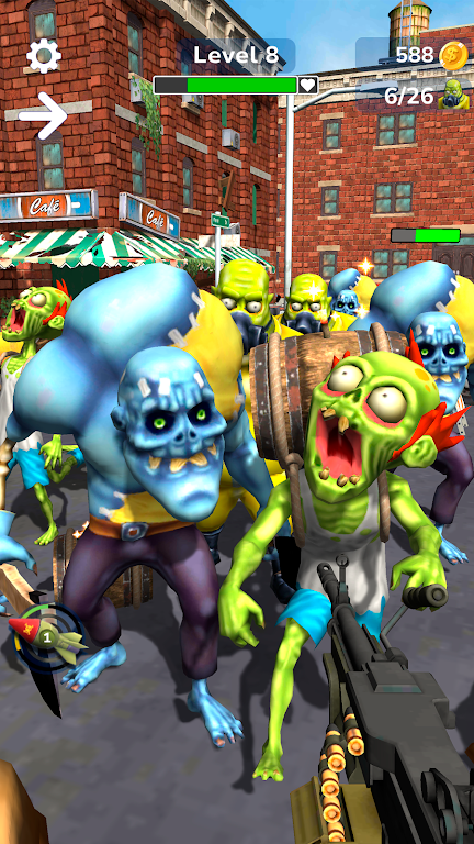 Tower Gunner: Zombie Shooter  Screenshot 1