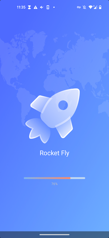 Rocket Fly - Safe & Fast Proxy  Screenshot 1