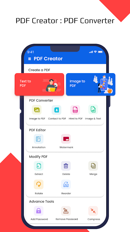 PDF Creator: PDF Converter  Screenshot 1