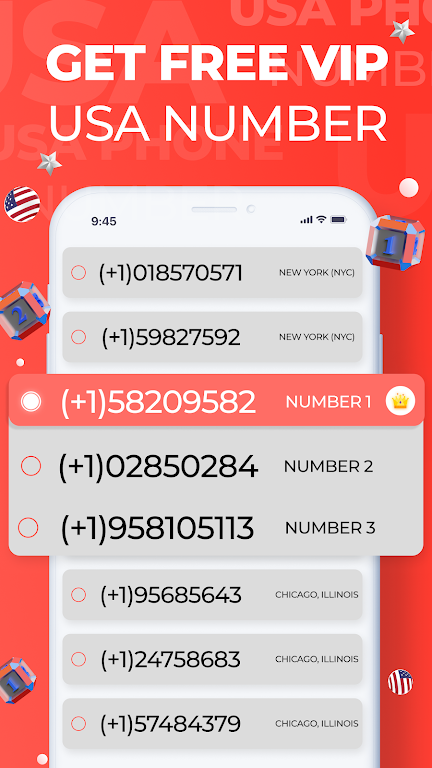 USA Phone Number Receive SMS  Screenshot 2