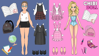 Chibi Dolls Dress Up Games  Screenshot 4