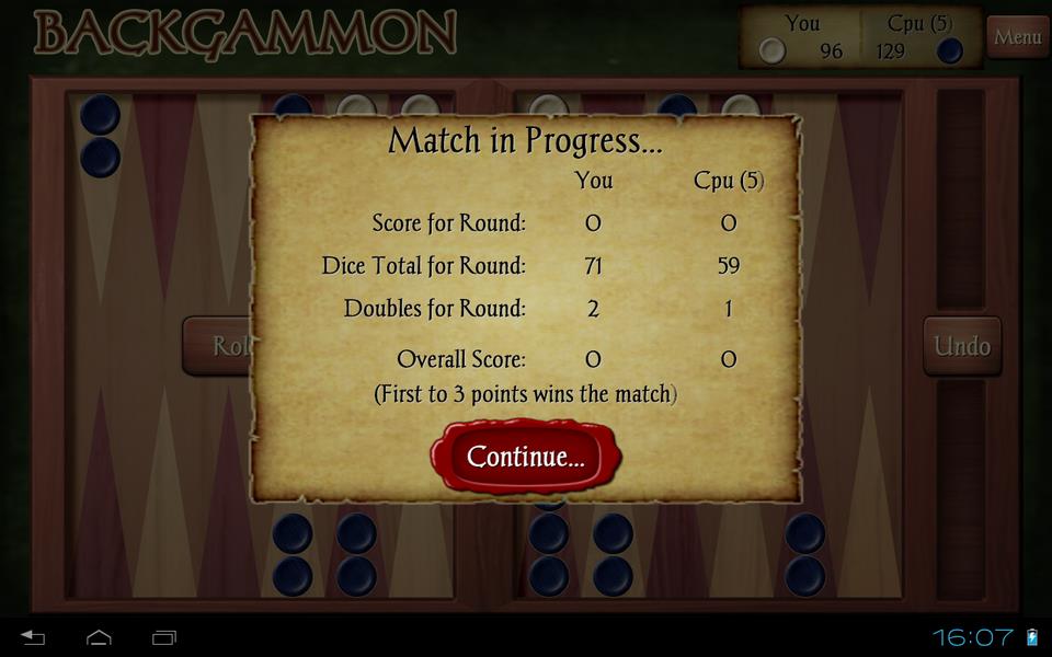 Backgammon Free  Screenshot 15