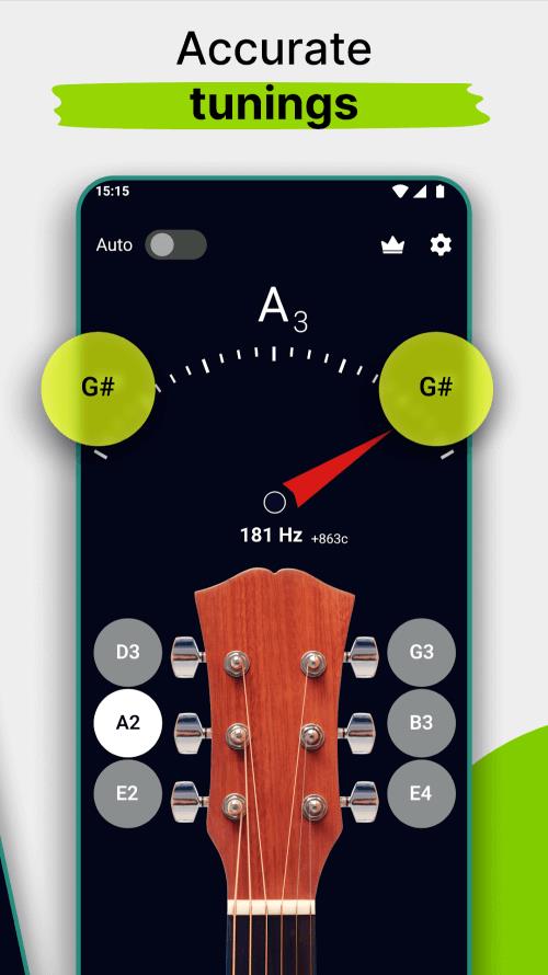 Guitar Tuner ZipoApps  Screenshot 2