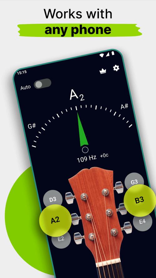 Guitar Tuner ZipoApps  Screenshot 1