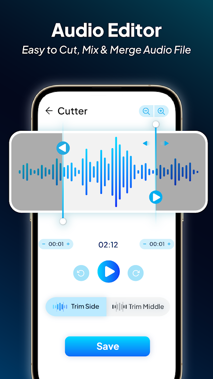 Mp3 Cutter & Ringtone Maker  Screenshot 2