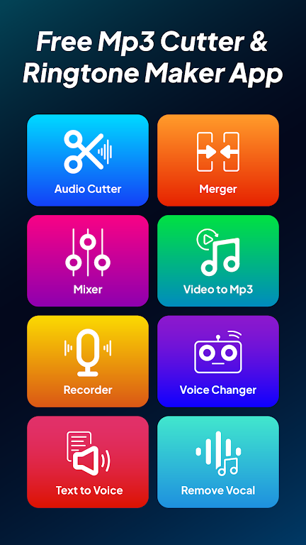 Mp3 Cutter & Ringtone Maker  Screenshot 1