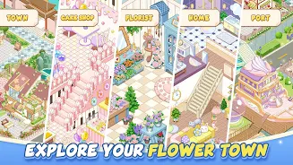 Merge Bloom - Flower Town  Screenshot 4