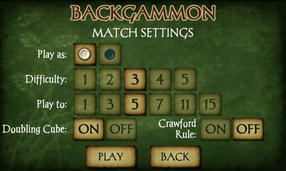 Backgammon Free  Screenshot 4