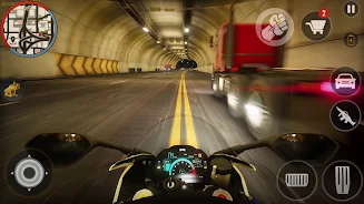 Highway Bike Riding & Racing  Screenshot 2