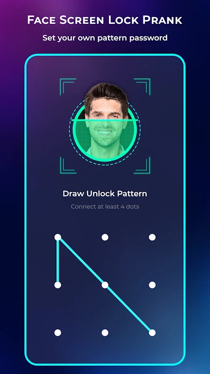 Face Screen Lock Prank  Screenshot 3