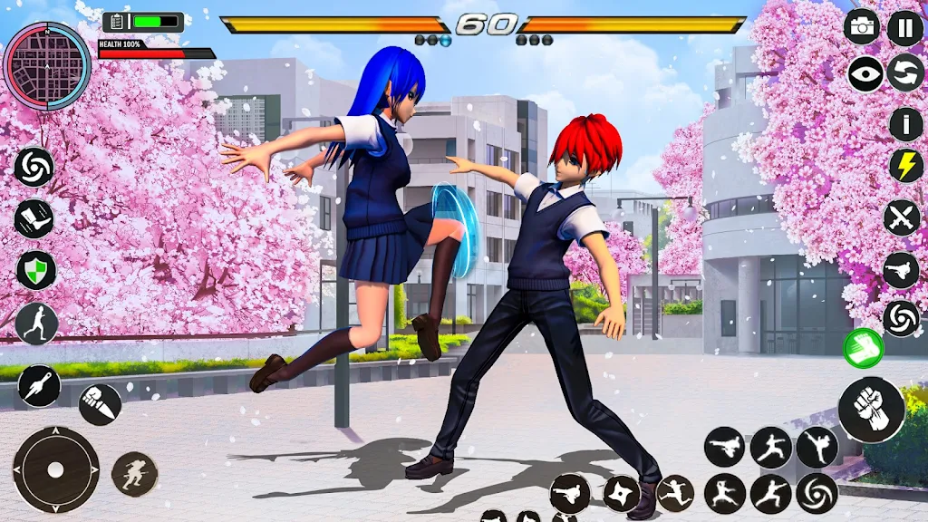 Anime School : Karate Fighting  Screenshot 2