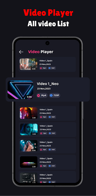 Video player - Media Player  Screenshot 4