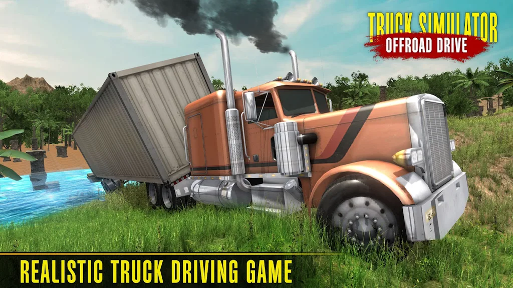 Truck Driver Offroad Sim  Screenshot 2