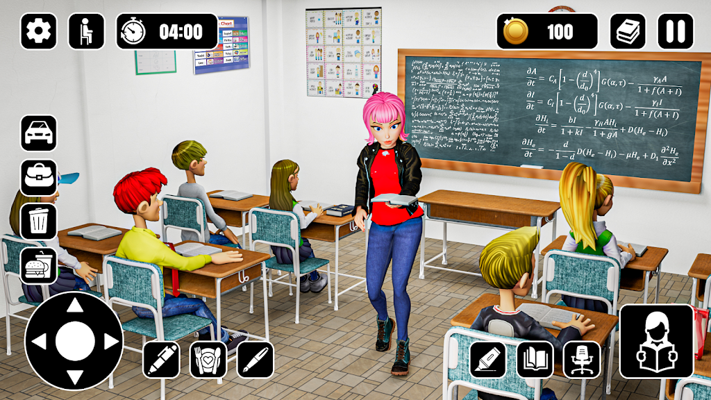 Teacher Life: High School Game  Screenshot 4