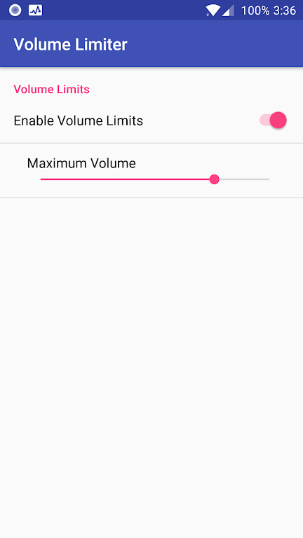 Volume Limiter  Screenshot 1