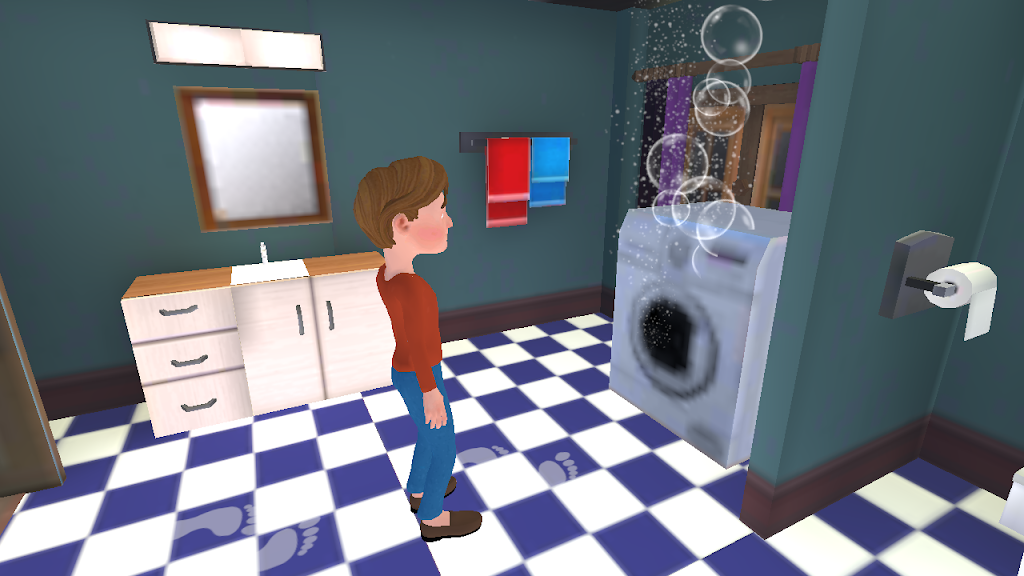 Super Dad Virtual : Happy Game  Screenshot 4