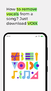 Remove vocal from song, voix  Screenshot 1