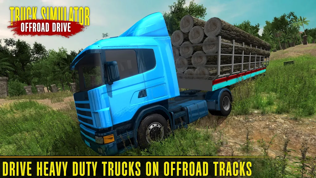 Truck Driver Offroad Sim  Screenshot 3