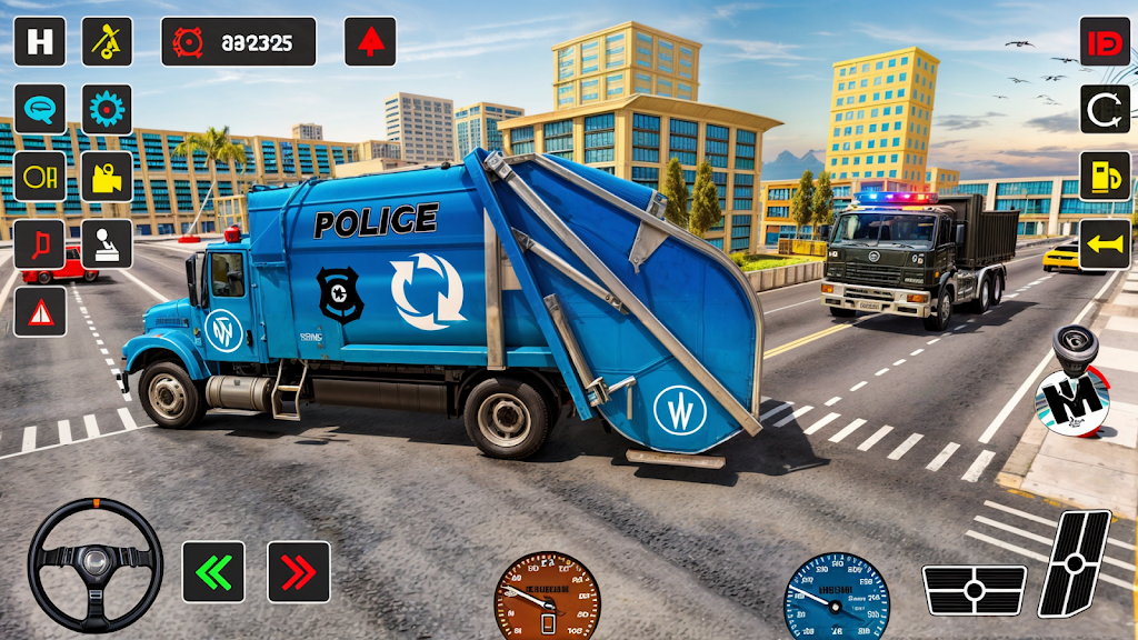 Garbage Trash Truck Simulator  Screenshot 3