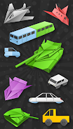 Origami Paper Vehicles  Screenshot 1