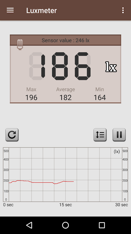 Smart Luxmeter  Screenshot 1