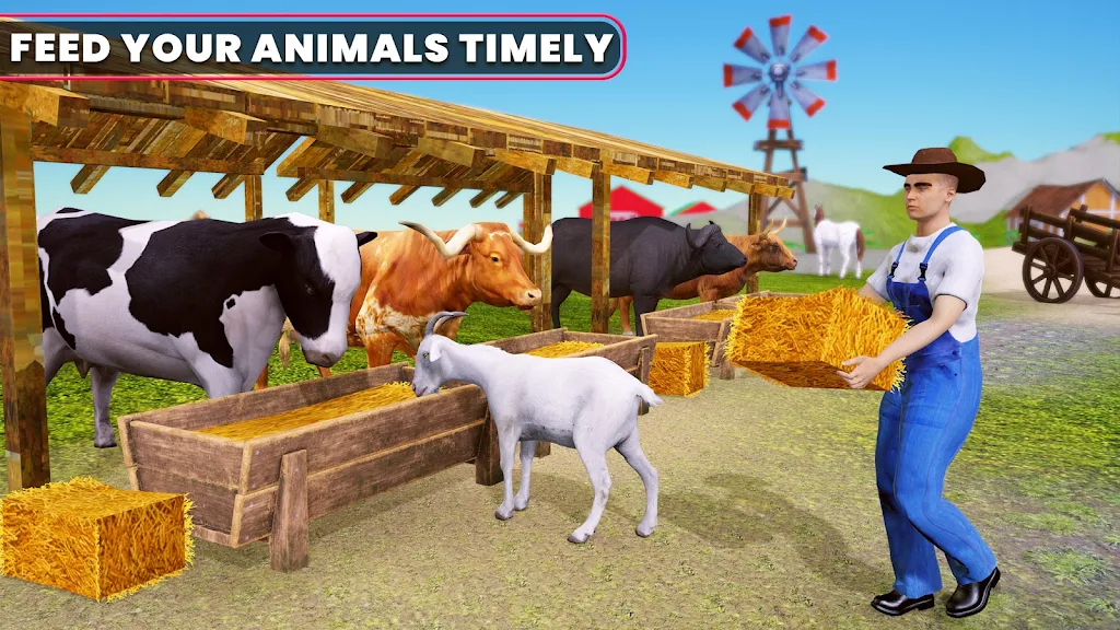 Village Animal Farm Simulator  Screenshot 1