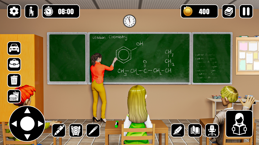 Teacher Life: High School Game  Screenshot 1