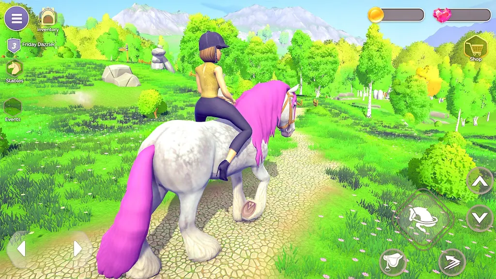 Virtual Wild Horse Family Sim  Screenshot 2