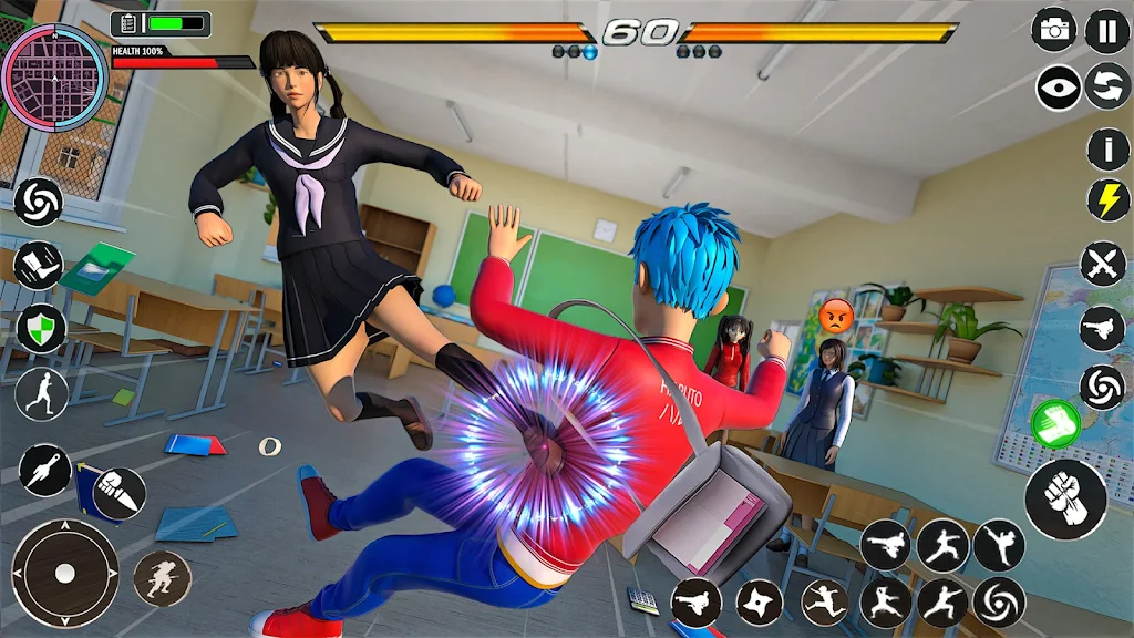 Anime School : Karate Fighting  Screenshot 3